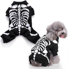 Skeleton Dog Halloween Pet Costume