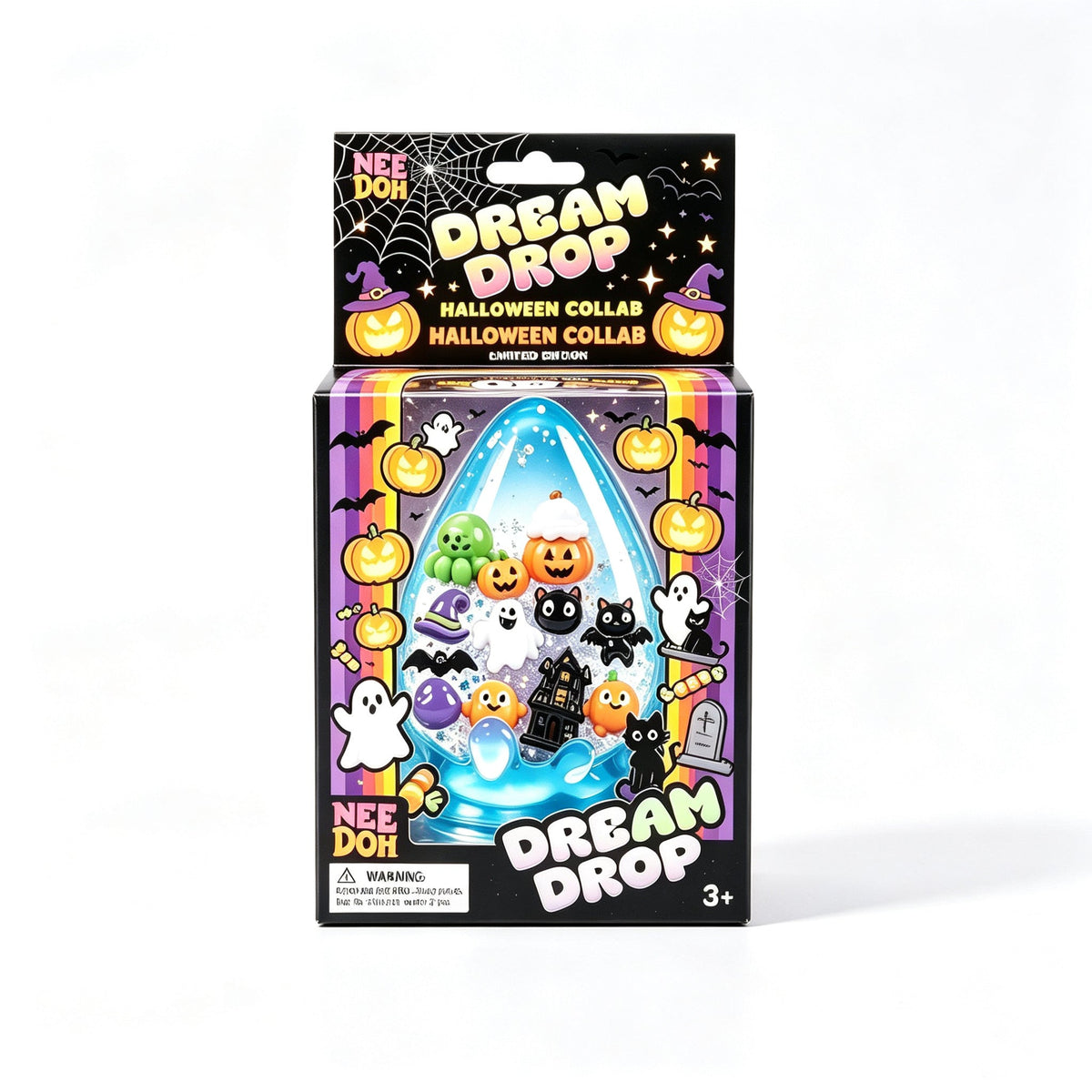 Halloween Dream Drop Squishy Toy | Nee‑Doh Style Sensory Stress Relief Fidget Toy