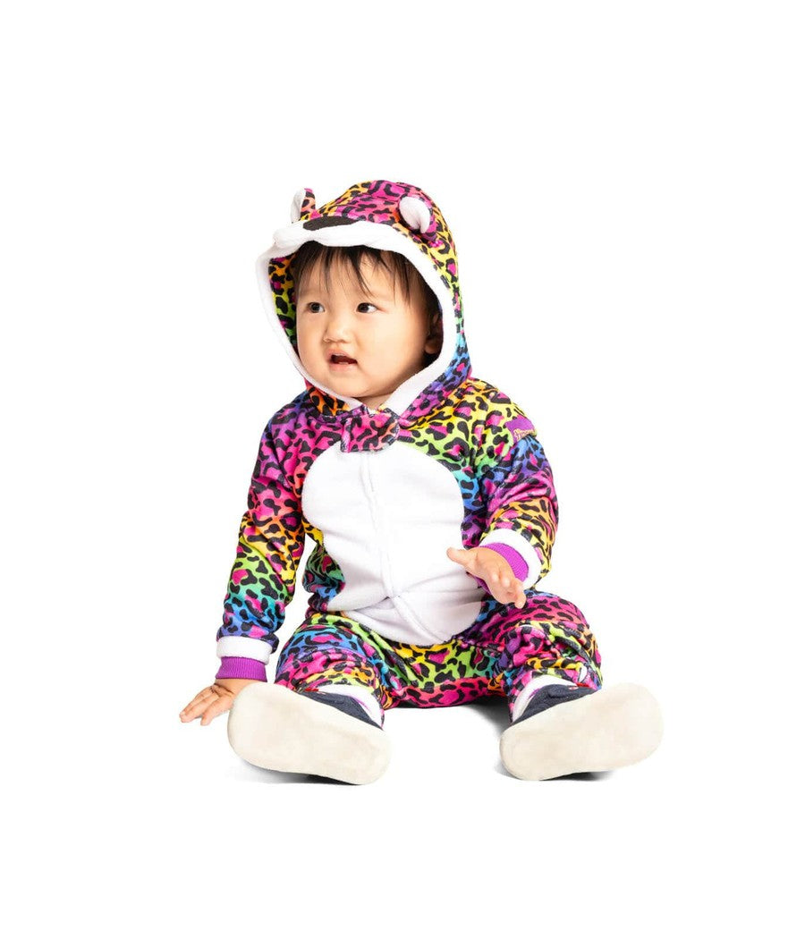 Baby Girl's Retro Leopard Costume