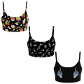 The Haunted Trio | Boob Hammock™ Scoop Bralette 3 Pack