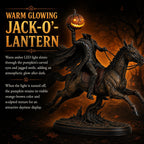 ⏰Limited Stock 50% OFF - 🎃🏇Midnight Chase Headless Horseman Statue