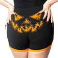 Pumpkin Trick Or Treat Women's Booty Shorts