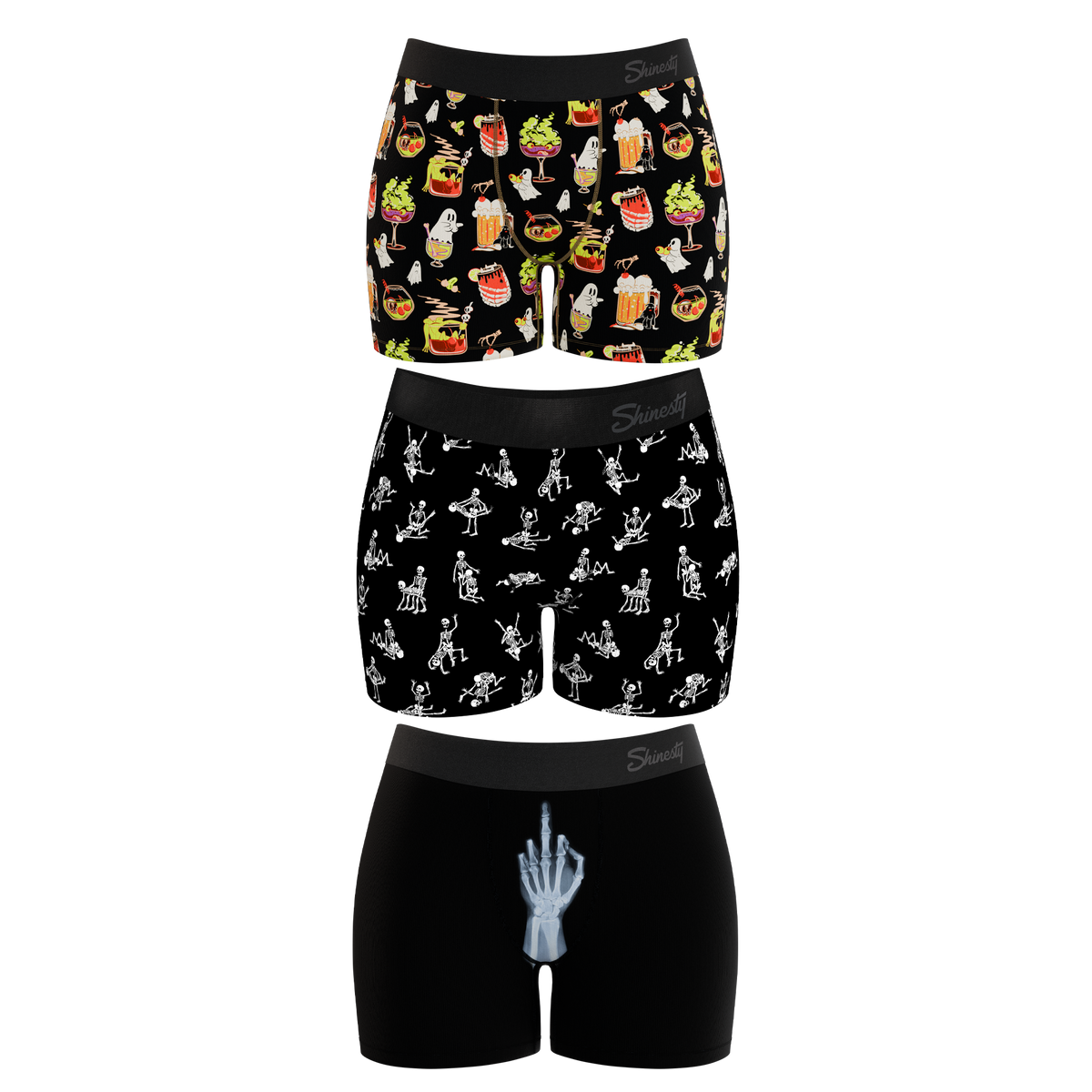 The Haunted Trio | Women’s Boxers 3 Pack