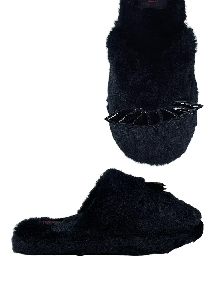 KREEPY KOZY BAT BLACK HOUSE SLIPPER