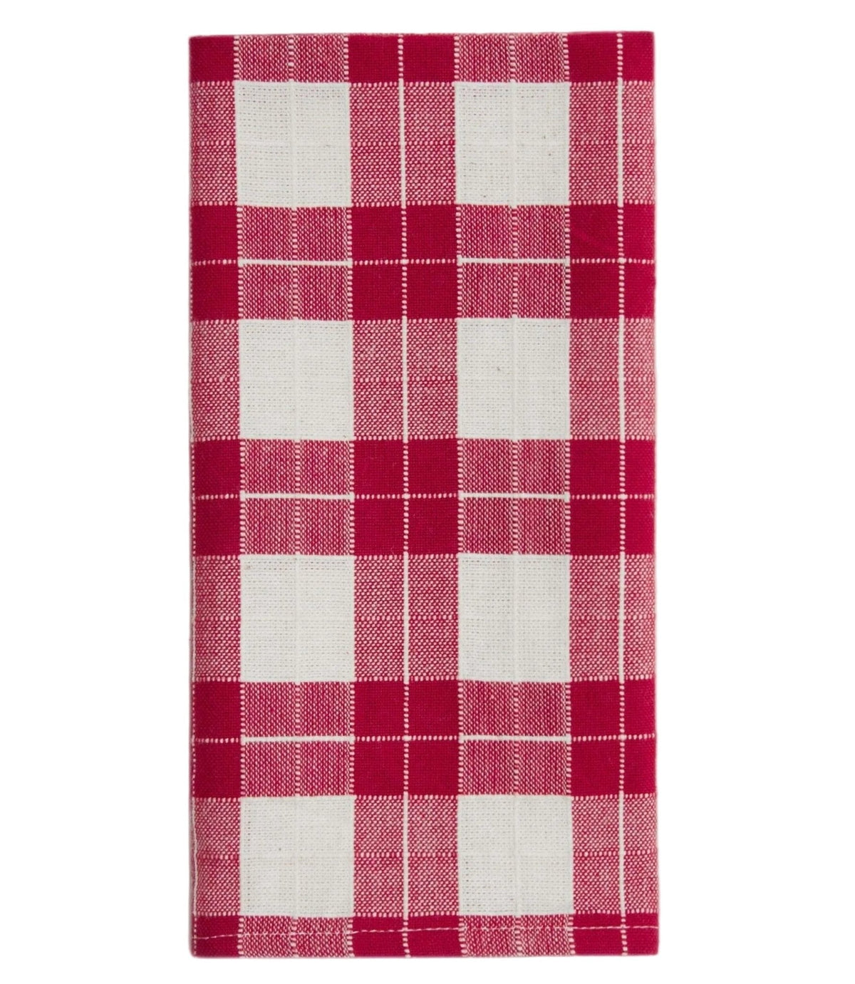 Annabelle Plaid Red Napkins