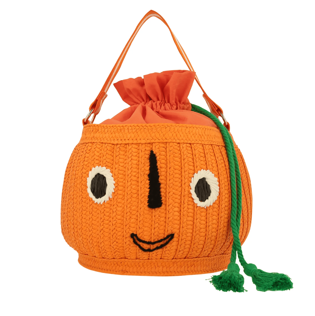 Jack-O-Lantern Basket Bag