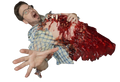 Actor Rigged Olly Torso with Exposed Ribs and Guts