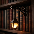 Halloween Bookshelf Hook Light – Spooky Cute LED Shelf Decor For Book Lovers
