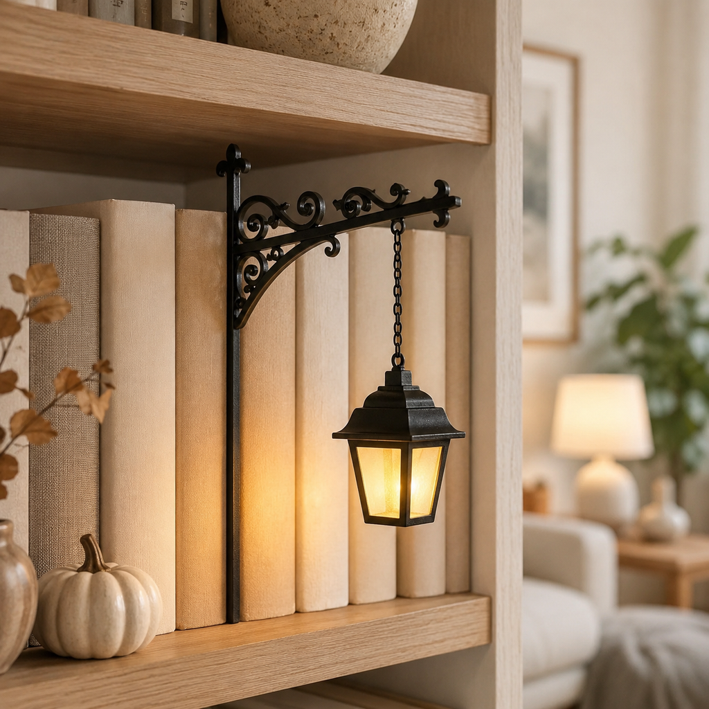 Halloween Bookshelf Hook Light – Spooky Cute LED Shelf Decor For Book Lovers