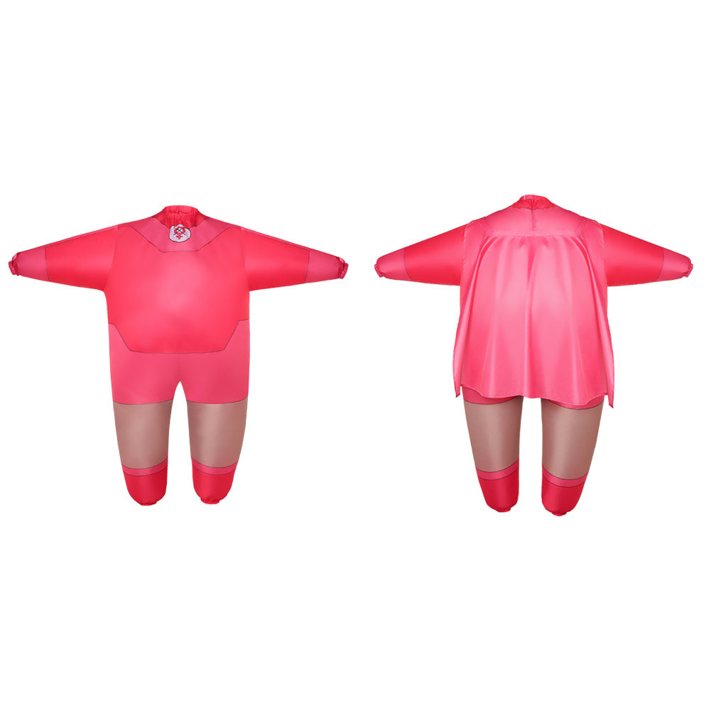 Cosplay Costume Atom Eve Invincible Season 4 Inflatable Suit Pink Unisex Halloween Carnival Party Outfits
