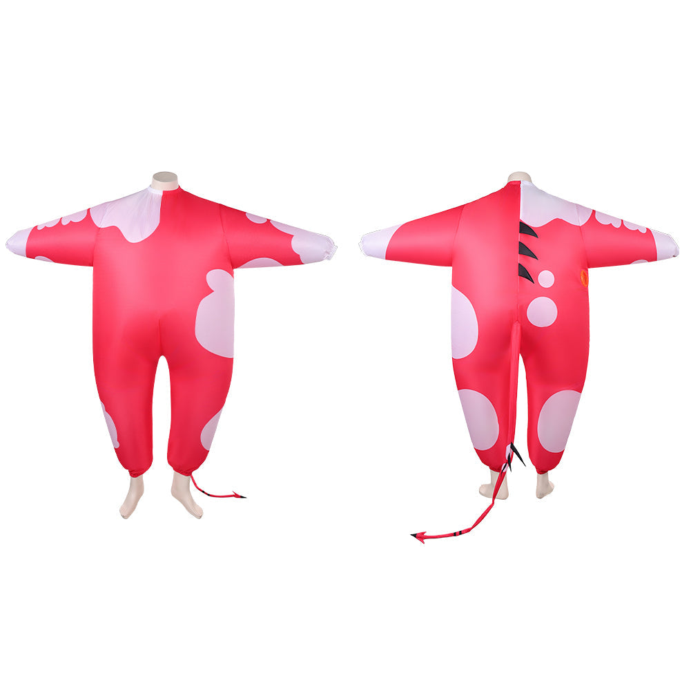 Cosplay Costume Blitz Helluva Boss Inflatable Bodysuit Halloween Carnival Party Outfits