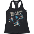 Women's Girls Will Be Girls Witch Racerback Tank Top
