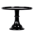 Large Ink Black Melamine Cake Stand