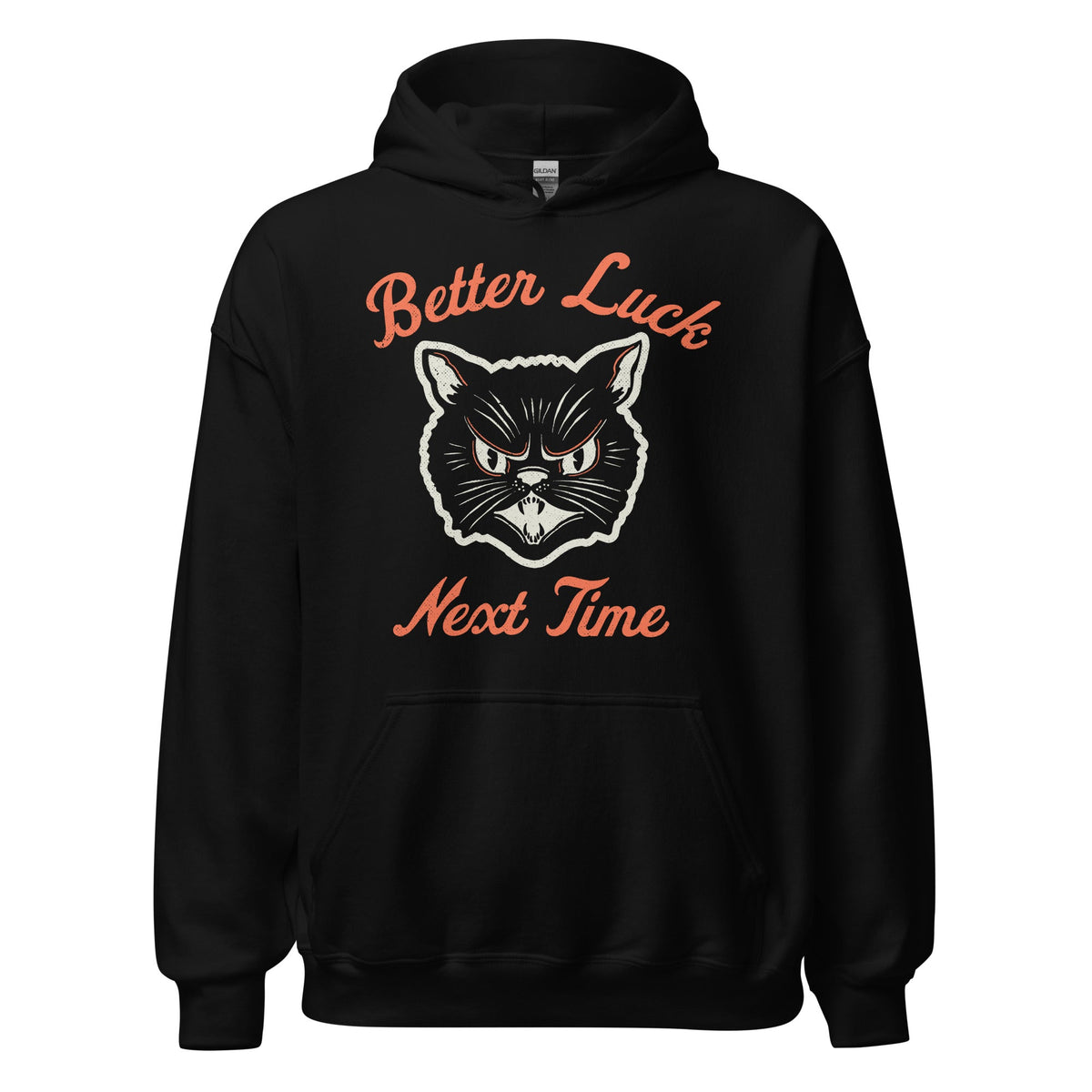 Better Luck Cat Pullover Hoodie