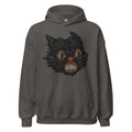 Gray Scratch Cat Pullover Hoodie